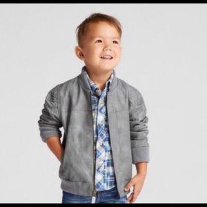 Oshkosh Genuine Kids Faux Leather Moto Jacket